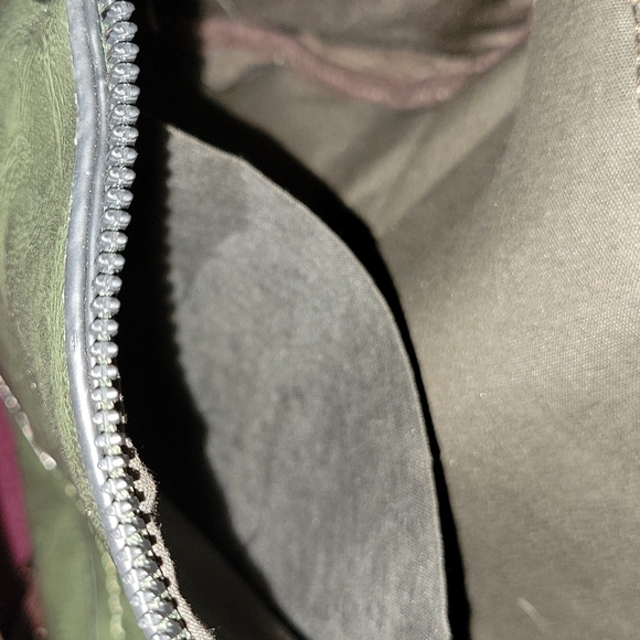 Dark green with brown straps. - Picture 4 of 5